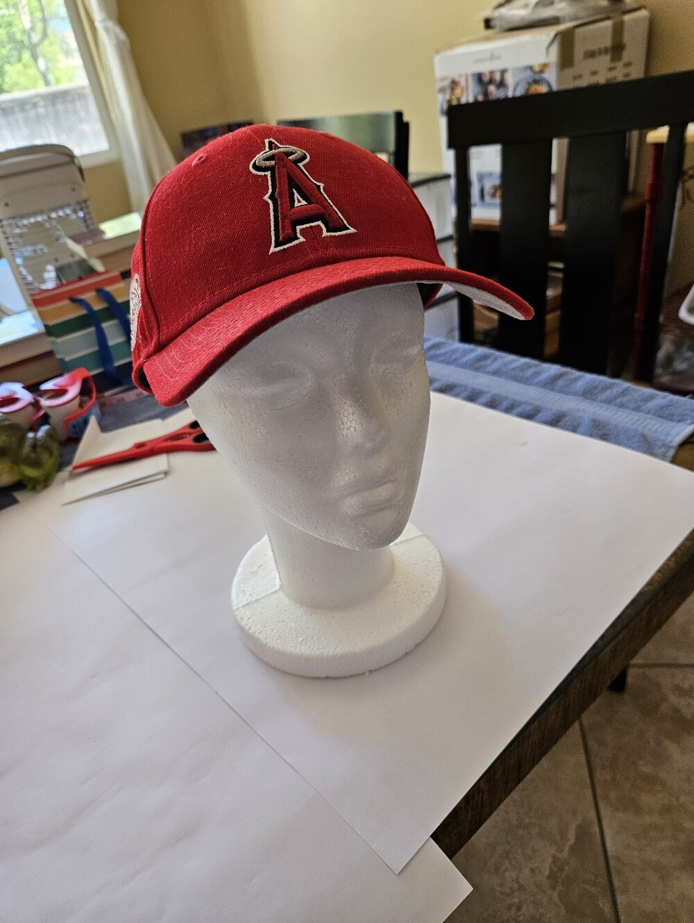 Cooperstown Los Angeles Angels World Series Red Baseball Cap
